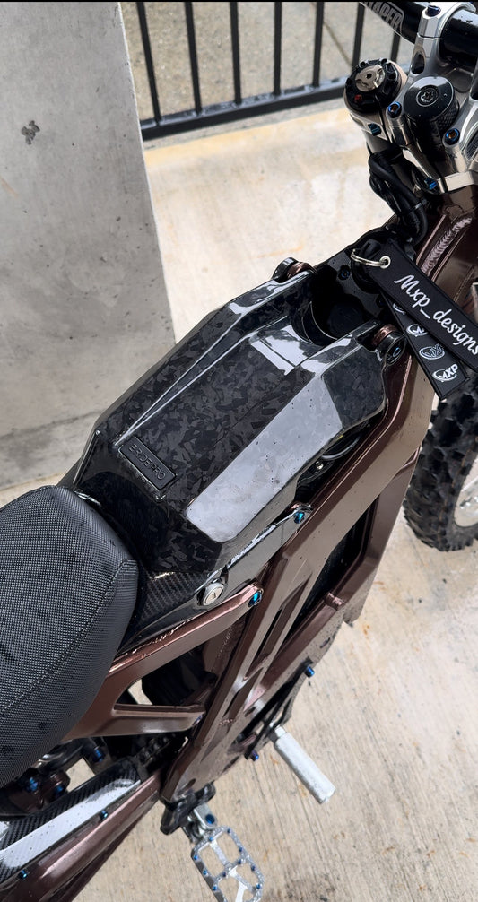 Eride carbon fiber battery lid