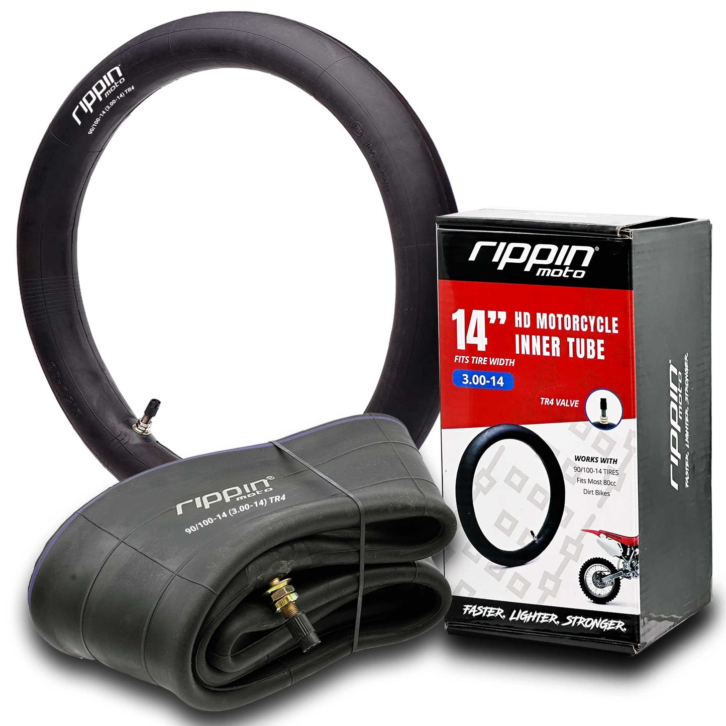 90/100-14 (3.0-14) Heavy Duty 14" Inner Tube 3mm Thick