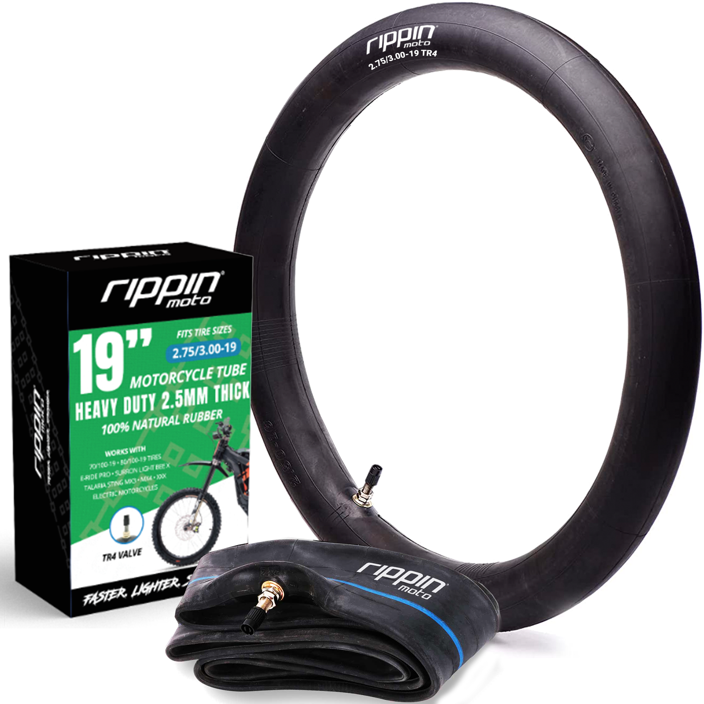 70/100-19 E-Moto Motorcycle Inner Tube (2.75/3.00-19) for Surron, E-Ride PRO & Talaria