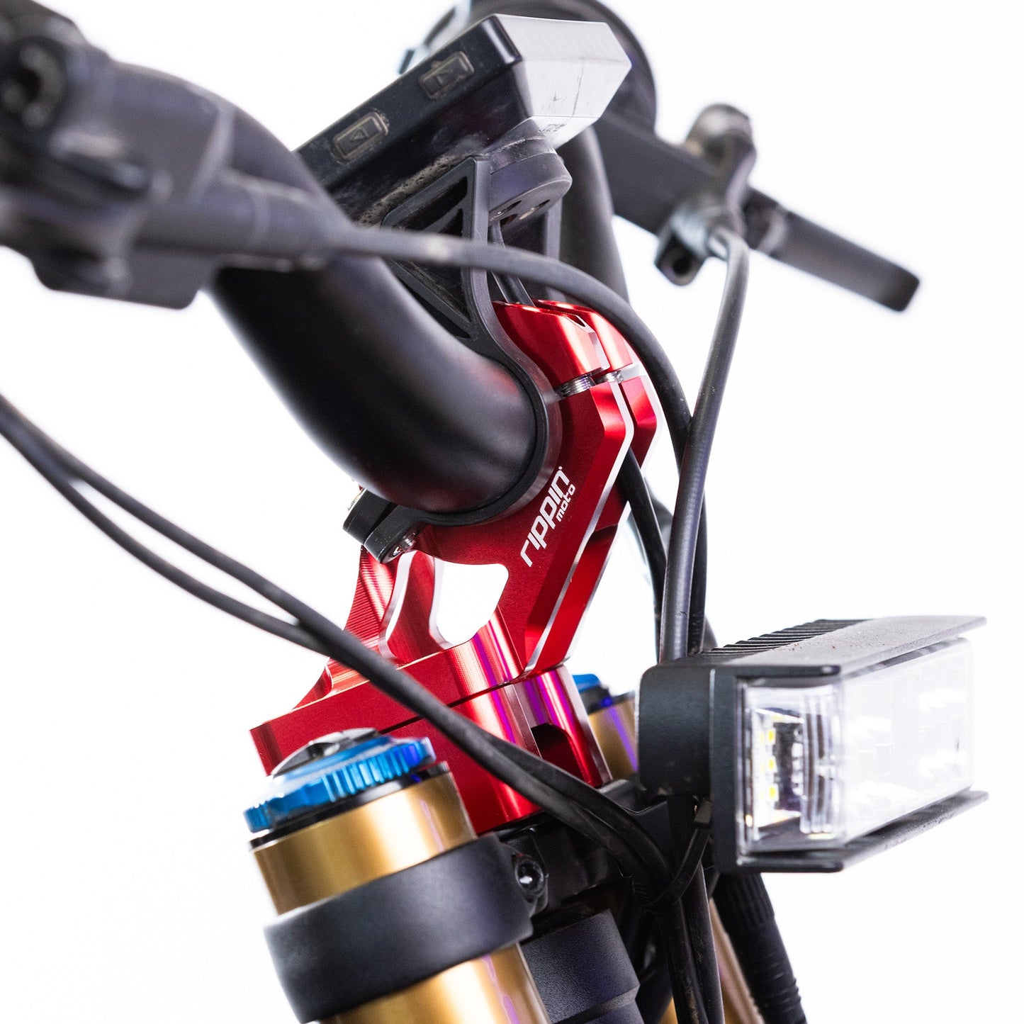 E-Moto Bar Mount for E-Ride PRO, Talaria & Surron LBX with 1" Riser