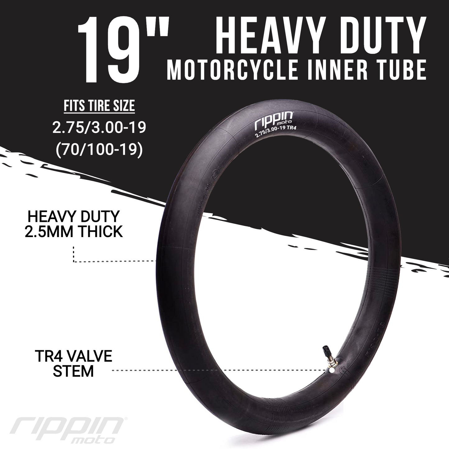 70/100-19 E-Moto Motorcycle Inner Tube (2.75/3.00-19) for Surron, E-Ride PRO & Talaria