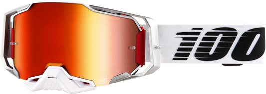 100 Percent Armega Goggle Lightsaber Mirror Red Lens
