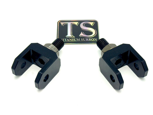 Footpeg Bracket Connectors in Solid Color for E-moto